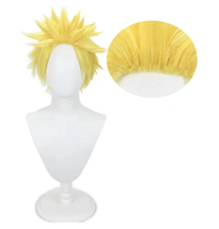 Naruto Uzumaki Cosplay Styled Wig Gold Short Anime Jrcos