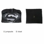 Superman Cosplay Black Costume Tyler Hoechlin Bodysuit - Image 11