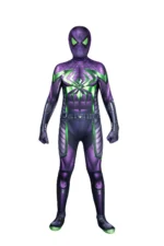 Spider-Man Cosplay Purple Reign Suit Costume Kid Child - Image 3