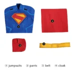 Superman Legacy Clark Kent Cosplay Costume 2025 - Image 15