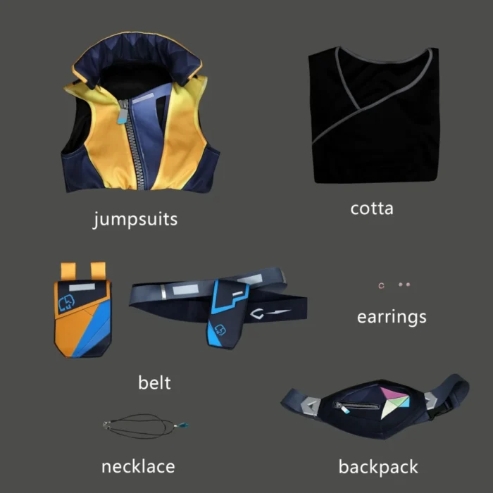 Waylay Cosplay Valorant Game Costume + Shoes - Image 13