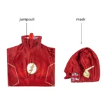 The Flash Kid Cosplay Barry Allen Costume Child - Image 10