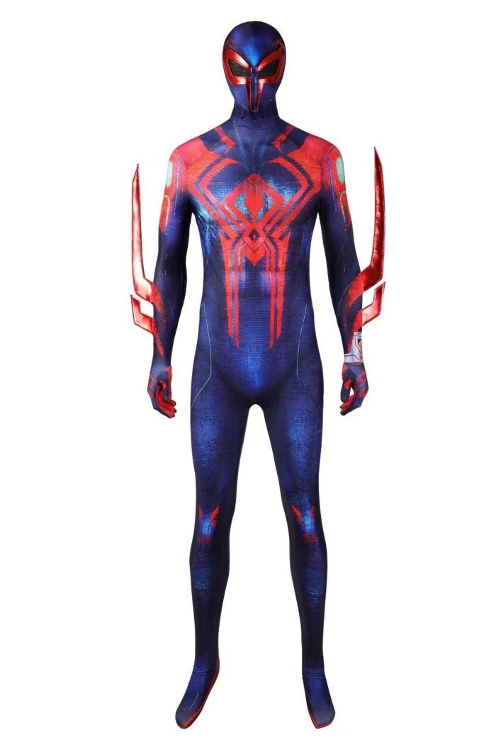 Spider-Man 2099 Miguel O'Hara Cosplay Costume Body Suit Zentai