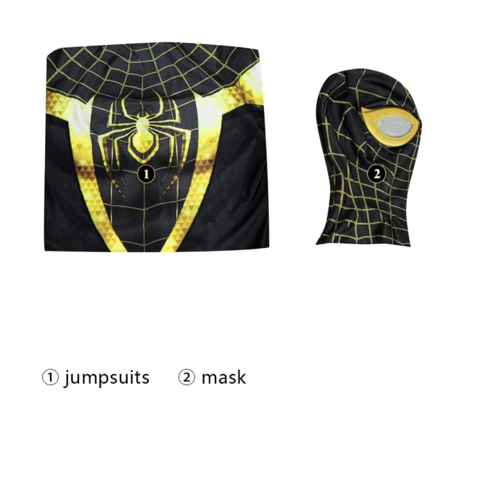 Spider-Man Miles Morales Uptown Pride Cosplay Costume Body Suit Zentai Jrcos