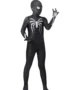 Symbiote Spider-Man Venom Cosplay Black Costume Kid Child Jumpsuit Jrcos