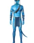 Avatar 2 The Way of Water Jake Sully Cosplay Costume Body Suit Zentai + Mask Jrcos